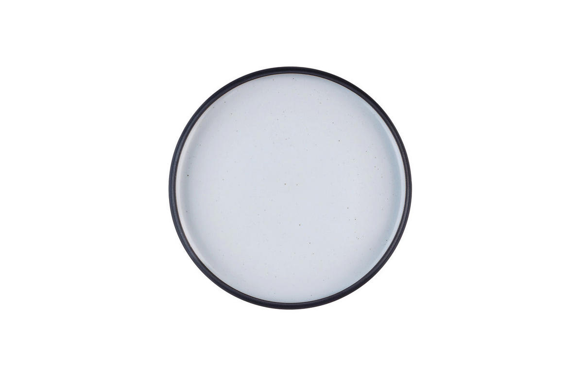 TELLER Gourmet Ø21,5cm - 4er-Set - Onyx - Schwarz, Keramik (21.5cm) - Björn