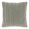 DEKOKISSEN Borah Grau 45/45/8 cm - Grau, Textil (45/45cm) - Unique Living