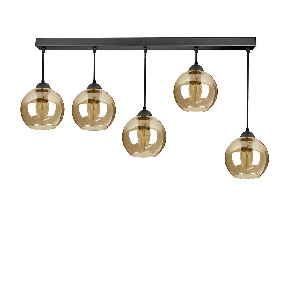 PEDELLEUCHTE HAGEN - Honig, Glas/Metall (15/100/100cm) - kiki design