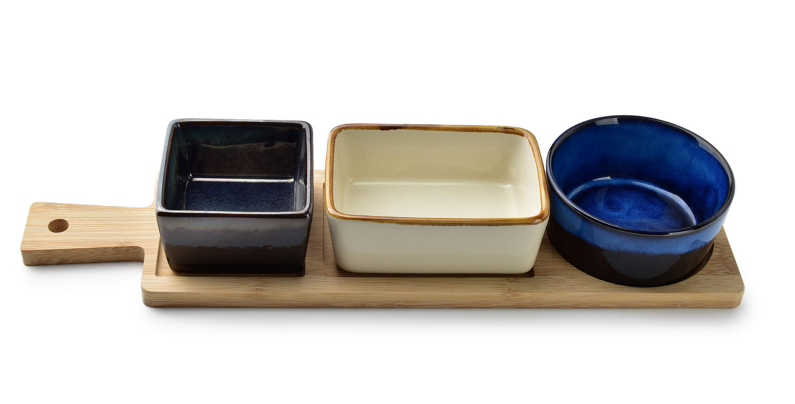 SERVIERBRETT Modern Kitchen Braun 35/12.5/5 cm Holz - Braun, Holz (12.5/5/35cm) - Mondex