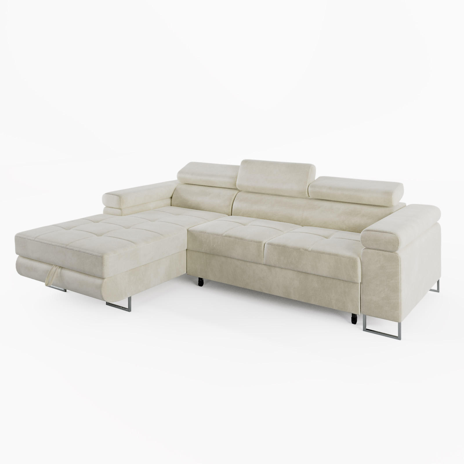 Barchello Ecksofa Creme 270x200 cm