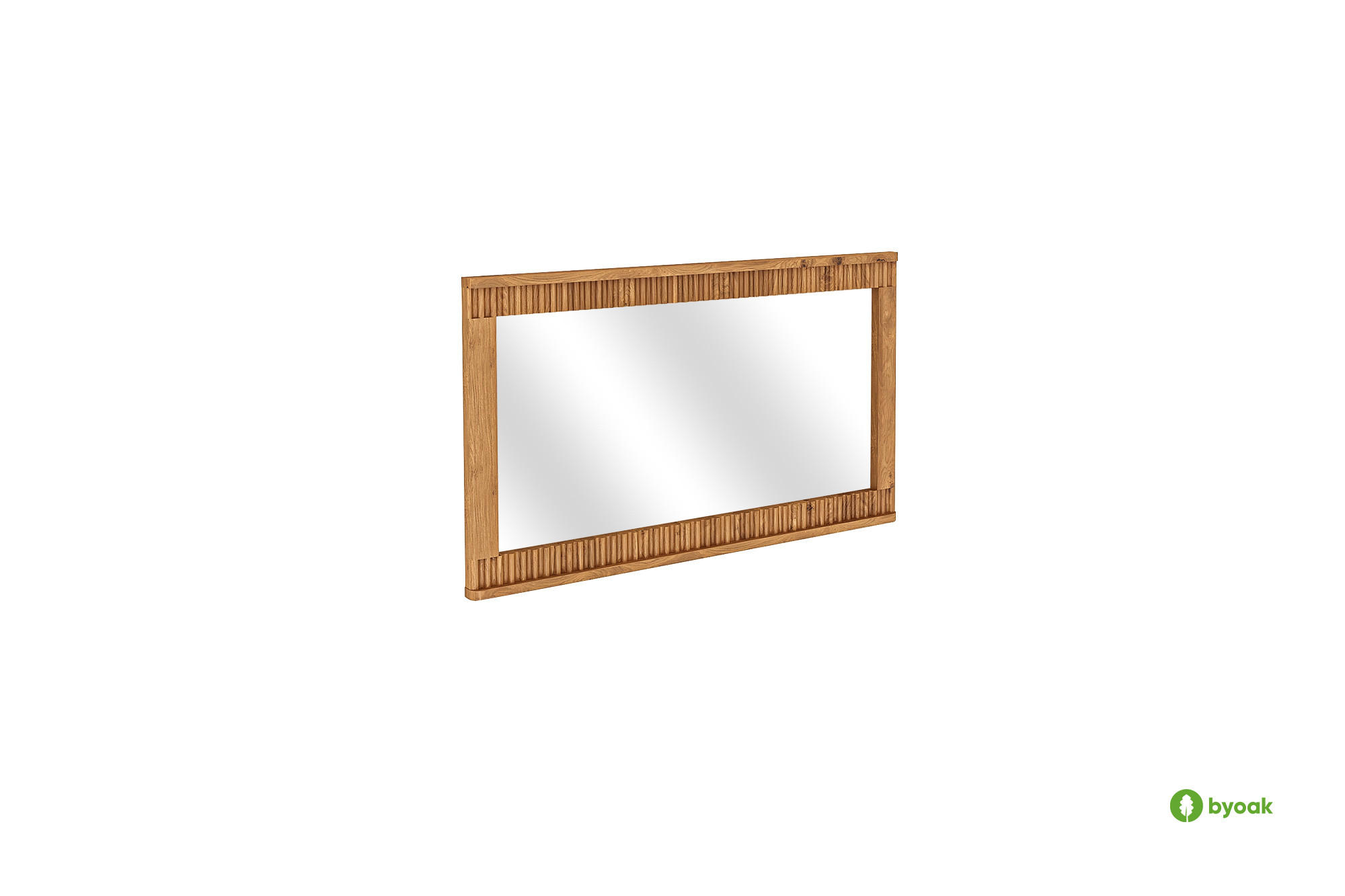 SPIEGEL LINA Wildeiche - Wildeiche, Holz (110/60/3cm) - byoak