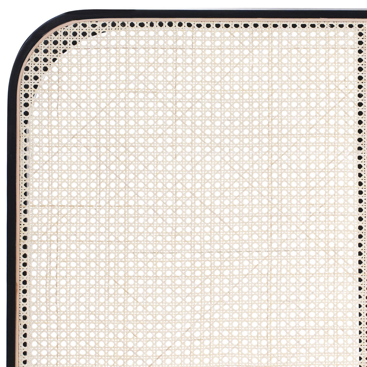 BETT mit Lattenrost 140/200 cm Hellbraun Gonfaron - Hellbraun/Schwarz, Holz (140/200cm) - Beliani