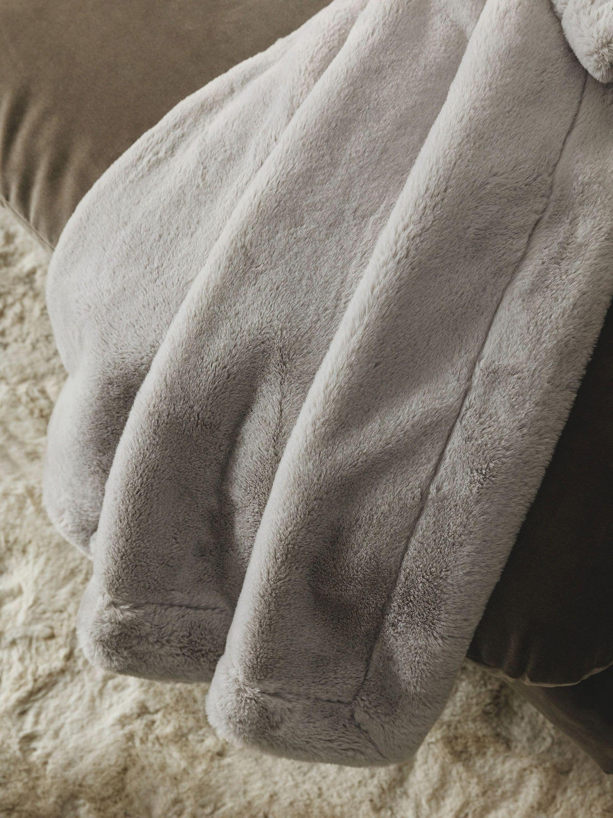 KUSCHELDECKE Dave Grau 150x200 cm - Grau, Textil (150/200cm) - benuta Nest
