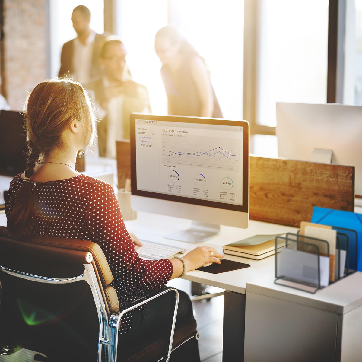 DOKUMENTENHALTER - Anthrazit, Metall (37.5/20.5/19cm) - Relaxdays