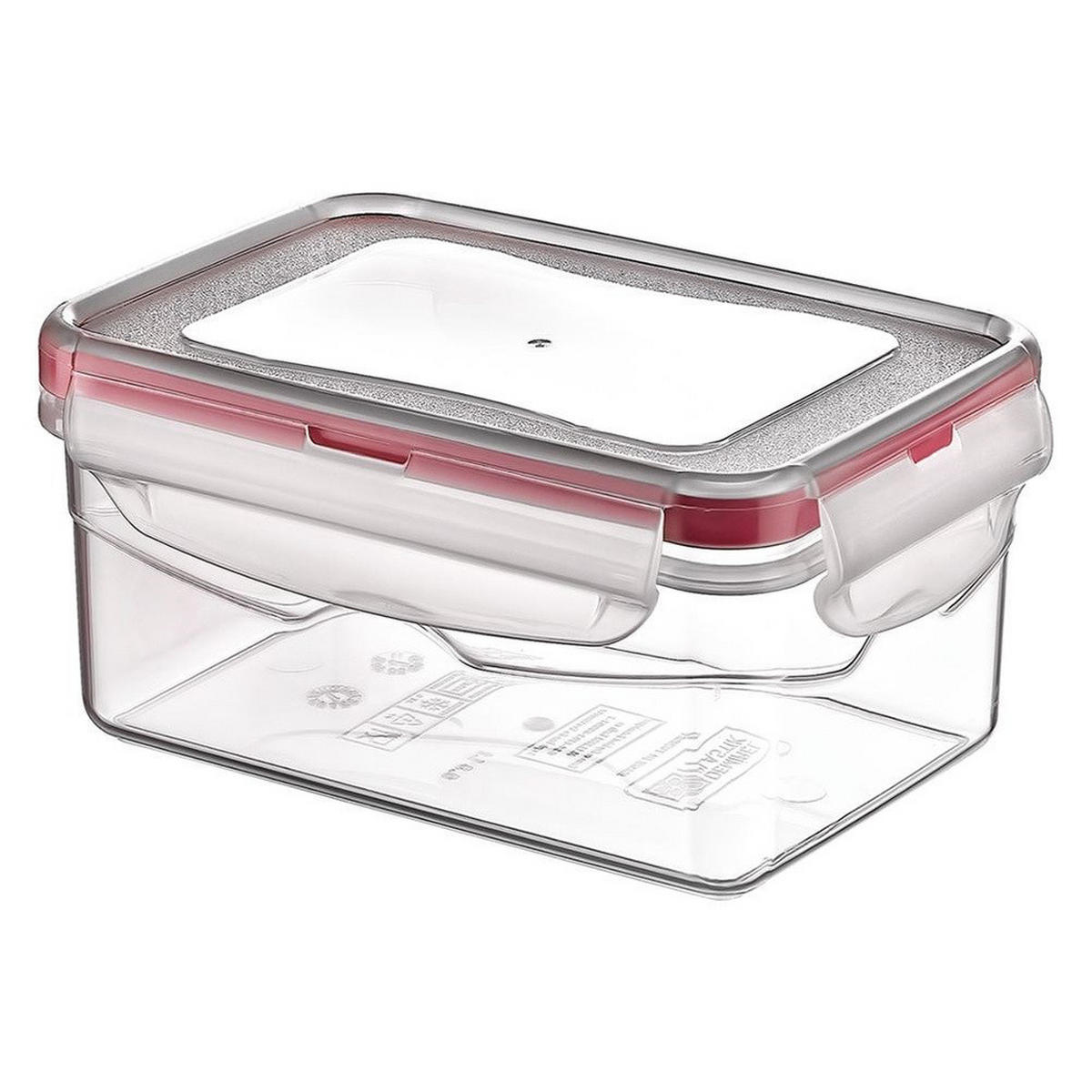 LEBENSMITTELBEHÄLTER Clip-Verschluss 700 ml Transparent - Transparent, Kunststoff (10/8.5/14cm) - Orion 