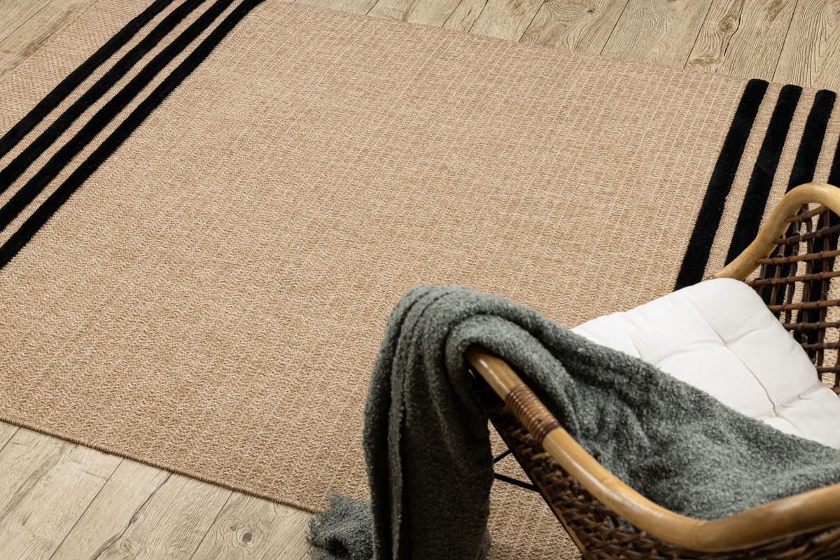 TEPPICH Spark 120/170 cm - Beige, Textil (120/170cm) - rugsX