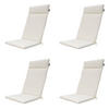 GARTENSTUHLKISSEN Naples 120/50 cm 4er-Set - Beige, Textil (50/8/120cm) - Madison