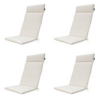 GARTENSTUHLKISSEN Naples 120/50 cm 4er-Set - Beige, Textil (50/8/120cm) - Madison