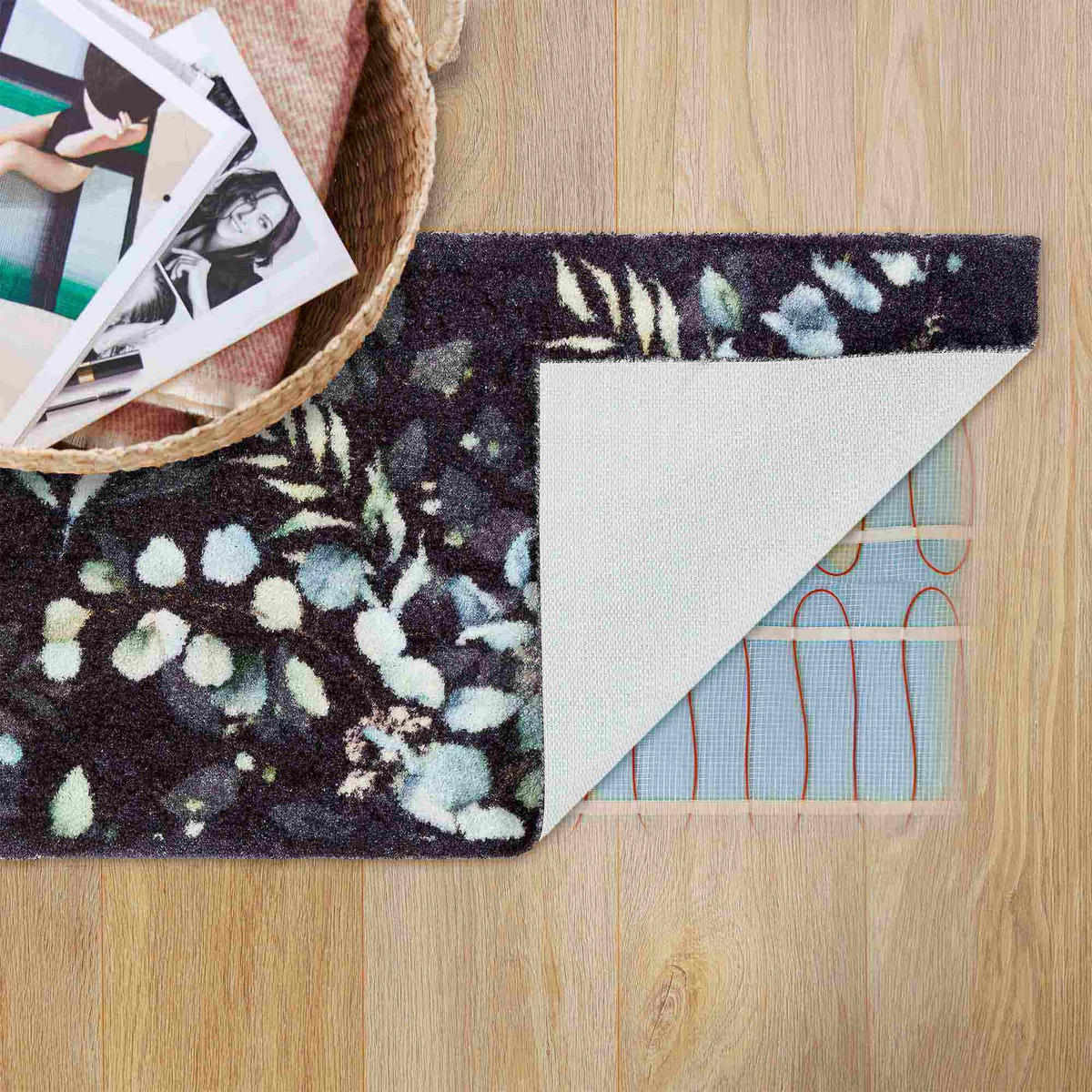 FUSSMATTE LÄUFER PURE & SOFT - Dunkelgrau, Textil (50/150cm) - Astra