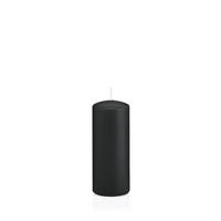STUMPENKERZEN Schwarz Ø 48 x 100 mm, 24 Stück - Schwarz, Paraffin (5/10cm) - Wiedemann Kerzen