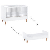 BABYZIMMER 3-teilig schwarz - Schwarz, Holzwerkstoff (144.5/97/75cm) - Petits-meubles