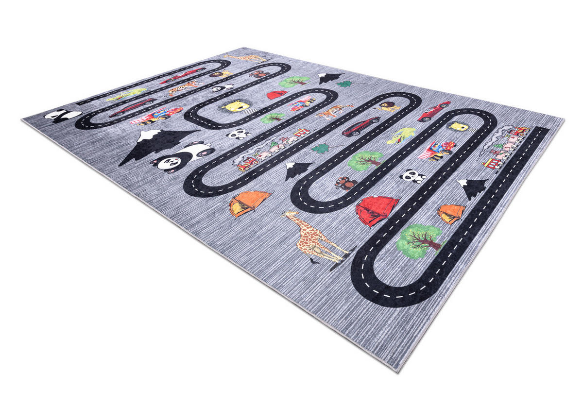 TEPPICH Bambino 120/170 cm - Anthrazit, Textil (120/170cm) - rugsX