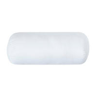 NACKENROLLE Füllkissen – Mikrofaser, 30/18 cm - Weiß, Textil (18/30cm) - Homescapes