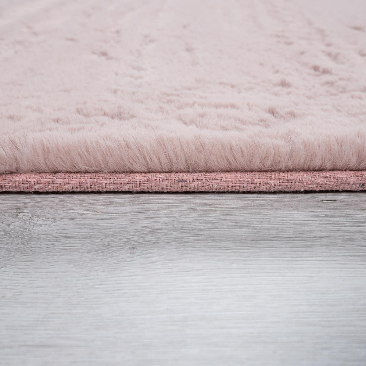 TEPPICH Hochflor Unifarben schmutzabweisend Pink Rechteckig 140x200 - Rosa, Textil (200/140cm) - KADIMA DESIGN