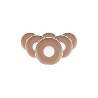 ESPRESSOUNTERTASSEN Sento Home Pure Colors Cocoa Brown ø 12 cm 6er Set - Hellbraun, Keramik (12cm) - Seltmann Weiden