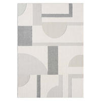 KURZFLOR-TEPPICH Lounge 9992 Grau 120x170 cm - Grau, Textil (120/170cm) - carpet city