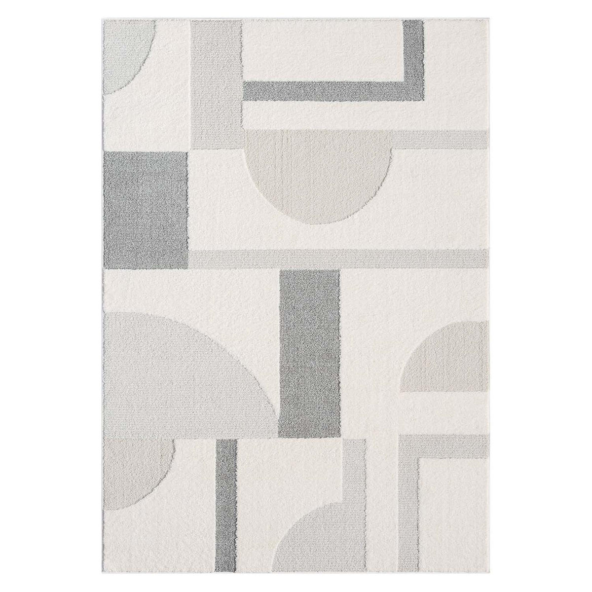 KURZFLOR-TEPPICH Lounge 9992 Grau 120x170 cm - Grau, Textil (120/170cm) - carpet city