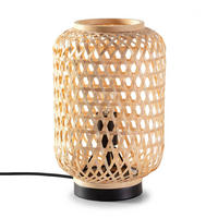 TISCHLEUCHTE 22/22/34 Yuna - Beige, Naturmaterialien (22/22/34cm) - VS Venta-stock