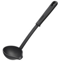 BLACKLINE SCHÖPFKELLE MIT AUSGIESSER 60 ml 29 cm Schwarz - Schwarz, Kunststoff (29cm) - Orion 