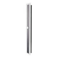 AUSSENWANDLEUCHTE Savane 4/9/80 cm - Schwarz, Metall (9/80/4cm) - Beliani