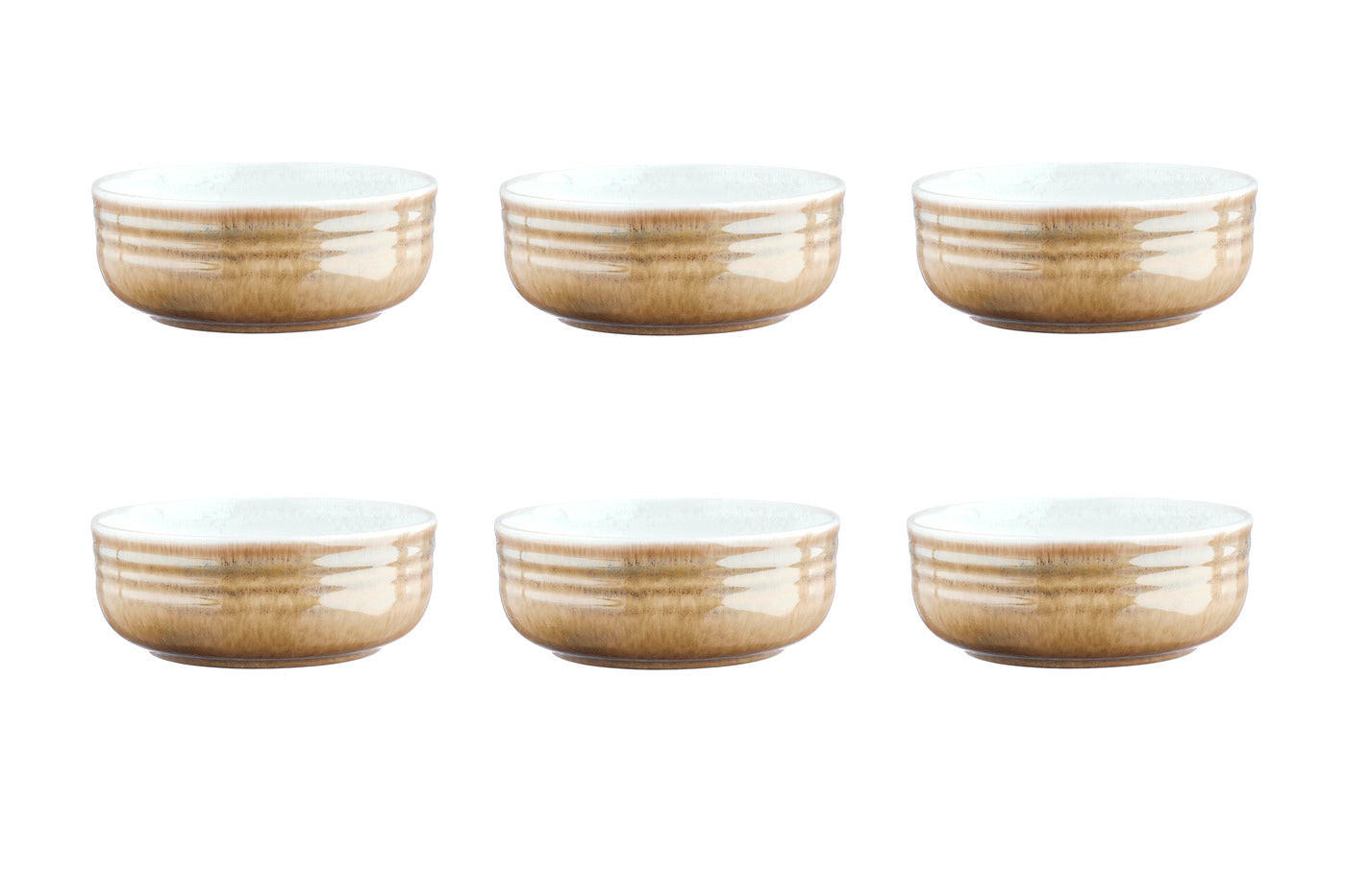 SCHALEN Cosmos Ø15,5cm - 6er-Set - Crème - Beige, Keramik (15.5cm) - Björn