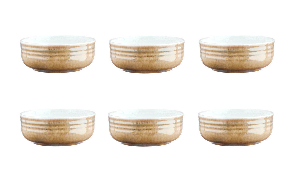 SCHALEN Cosmos Ø15,5cm - 6er-Set - Crème - Beige, Keramik (15.5cm) - Björn
