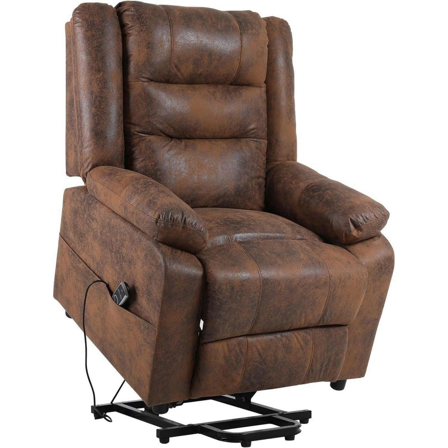 XXXLutz Fernsehsessel Braun 84x137x164 cm