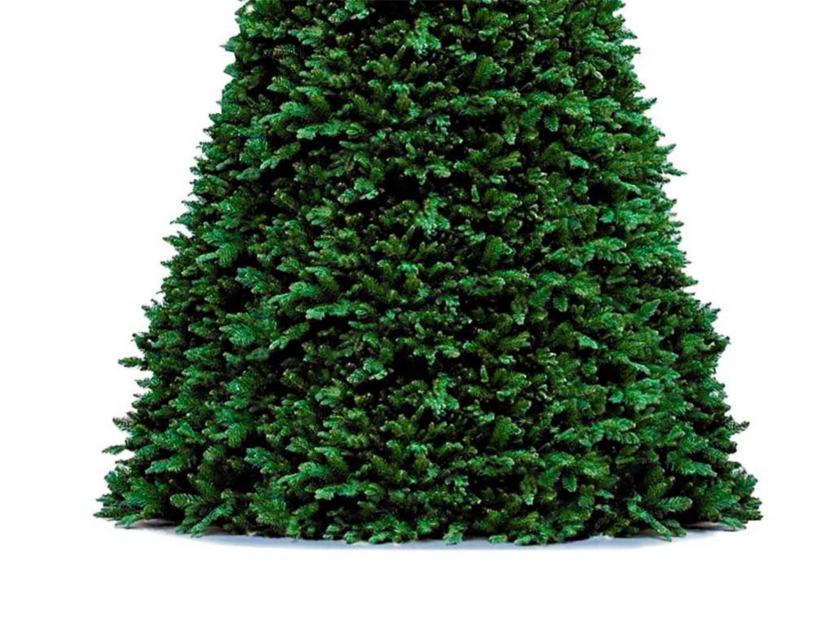 WEIHNACHTSBAUM künstlicher 500 cm, POLAR BLUE II, mit 215-teiligem Weihnachtsbaumschmuck, inkl. Metallständer und Aufbewahrungsbox - Blau/Silberfarben, Kunststoff/Metall (288/500cm) - LAALU