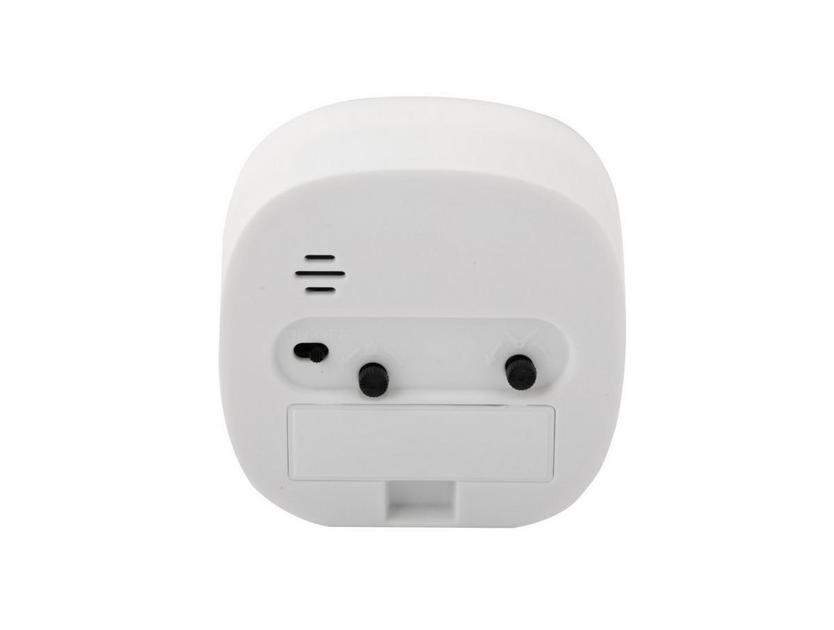 WECKER Travel 8.5/8.5/8.5 cm - Weiß, Kunststoff (8.5/8.5/8.5cm) - Karlsson