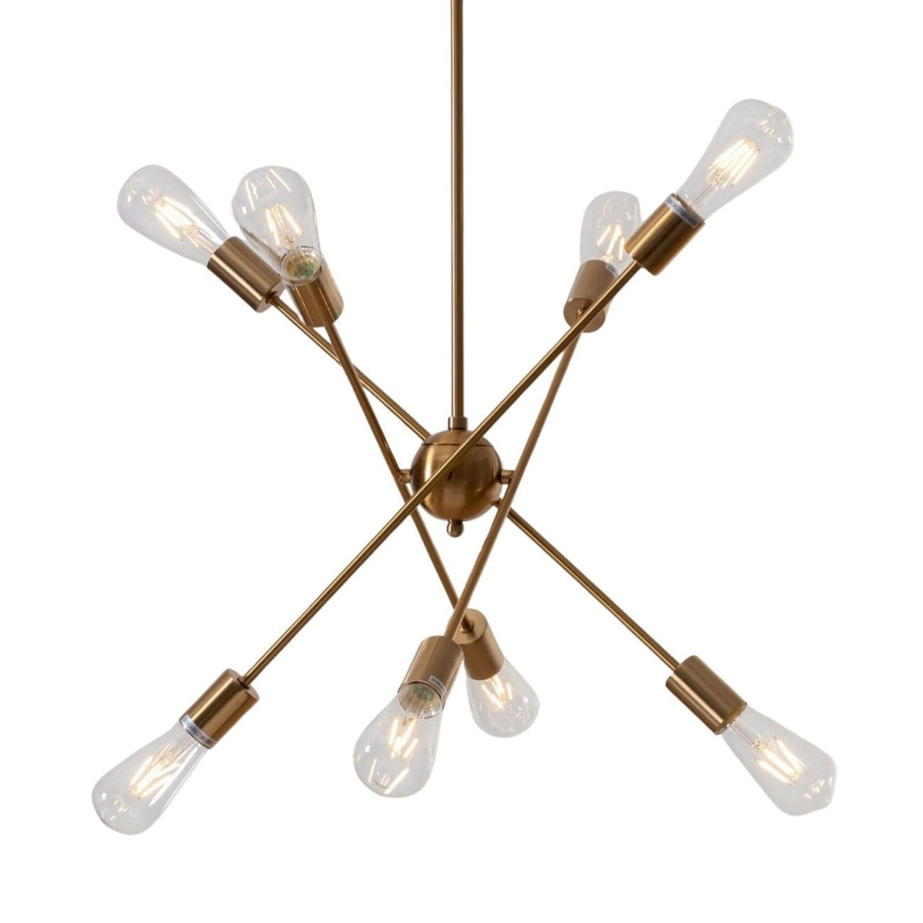 HÄNGELEUCHTE Sagitta, Messing, 60cm - Goldfarben, Metall (60/60/60cm) - KOSILUM