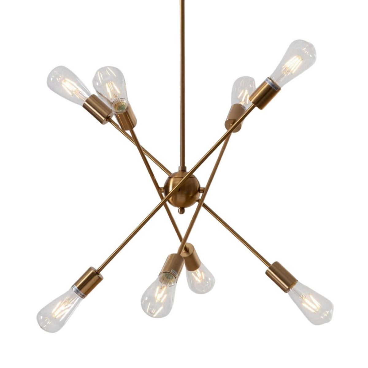 HÄNGELEUCHTE Sagitta, Messing, 60cm - Goldfarben, Metall (60/60/60cm) - KOSILUM
