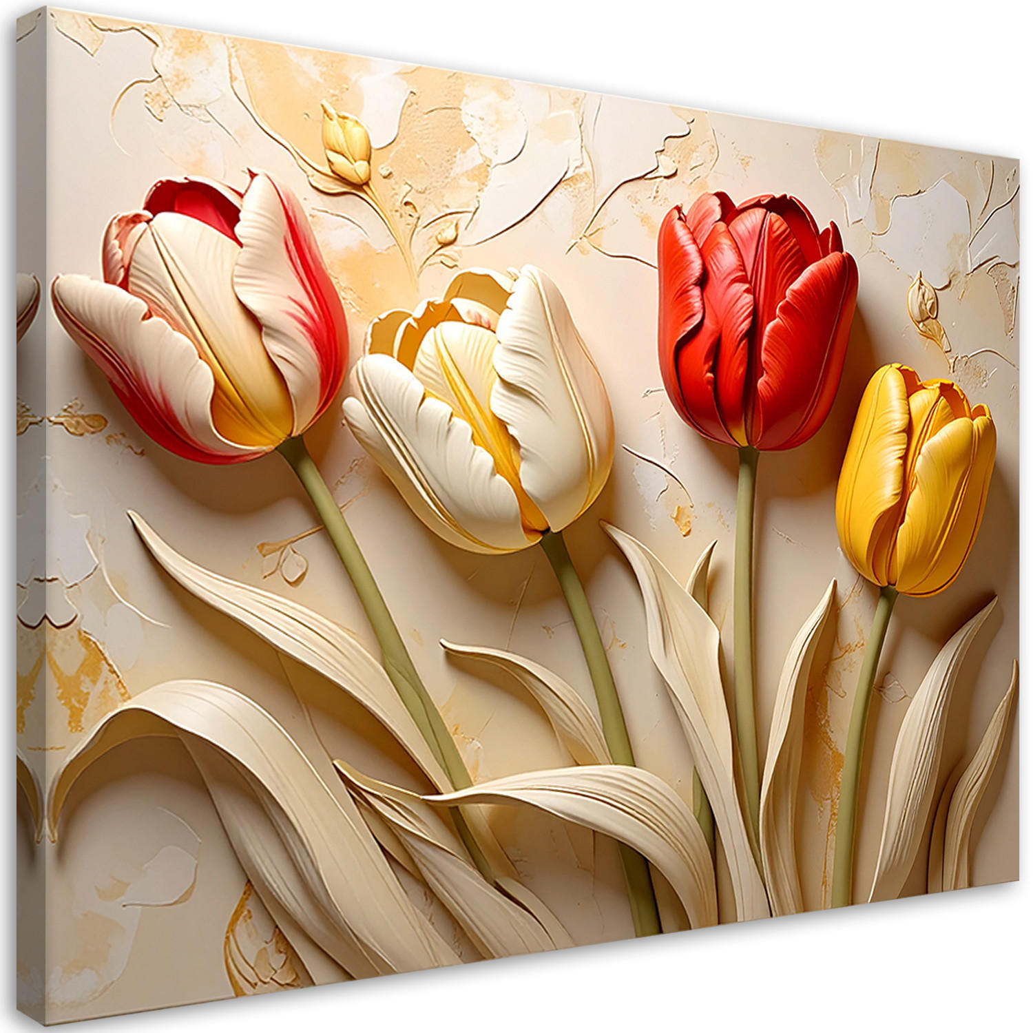 Feeby Wandbild, Beige 100x70 cm