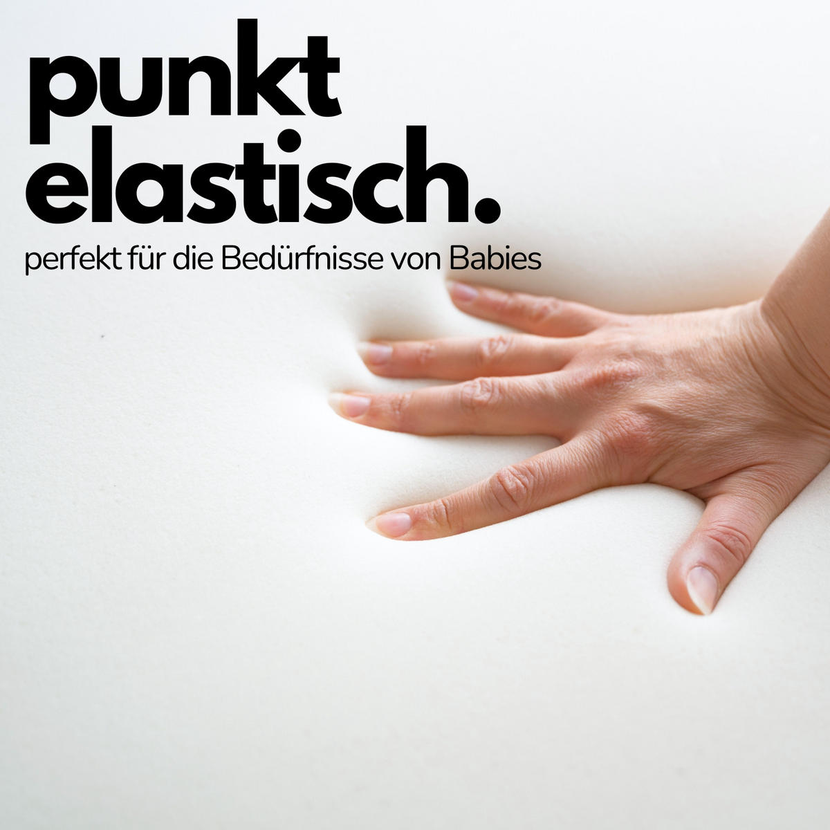 BABYMATRATZE für Laufgitter 6-eckig, CLOUD Basic - Weiß, Textil (116/100cm) - Sämann – make a difference.