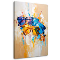 LEINWANDBILD Popkultur 60x90cm - Multicolor, Textil (60/90cm) - Feeby