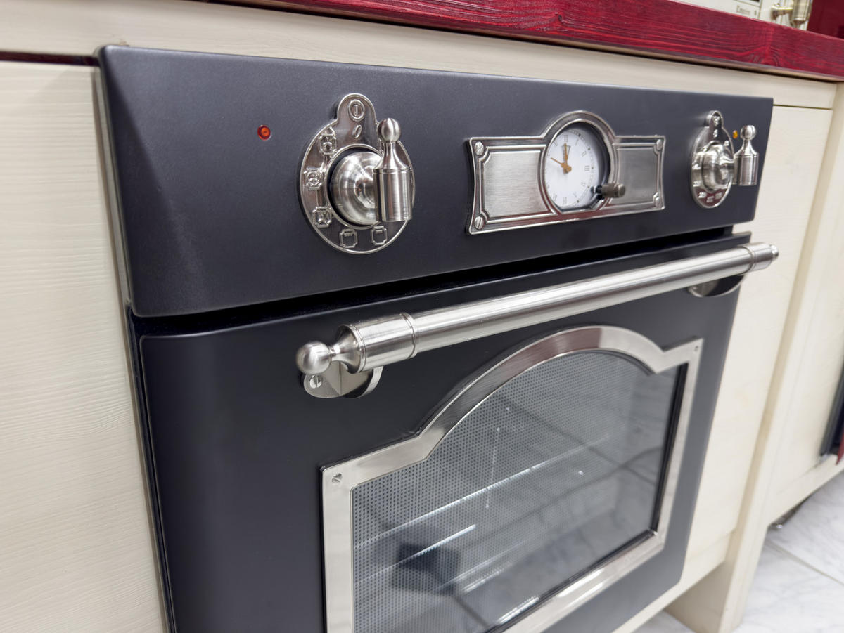 BACKOFEN-SET Elektro Backofen 60 cm EH 6355 Em Sil+KCT 6195 Iem Induktionskochfeld 60 cm - Schwarz, Metall (59.4/59.4/56.6cm) - Kaiser Küchengeräte