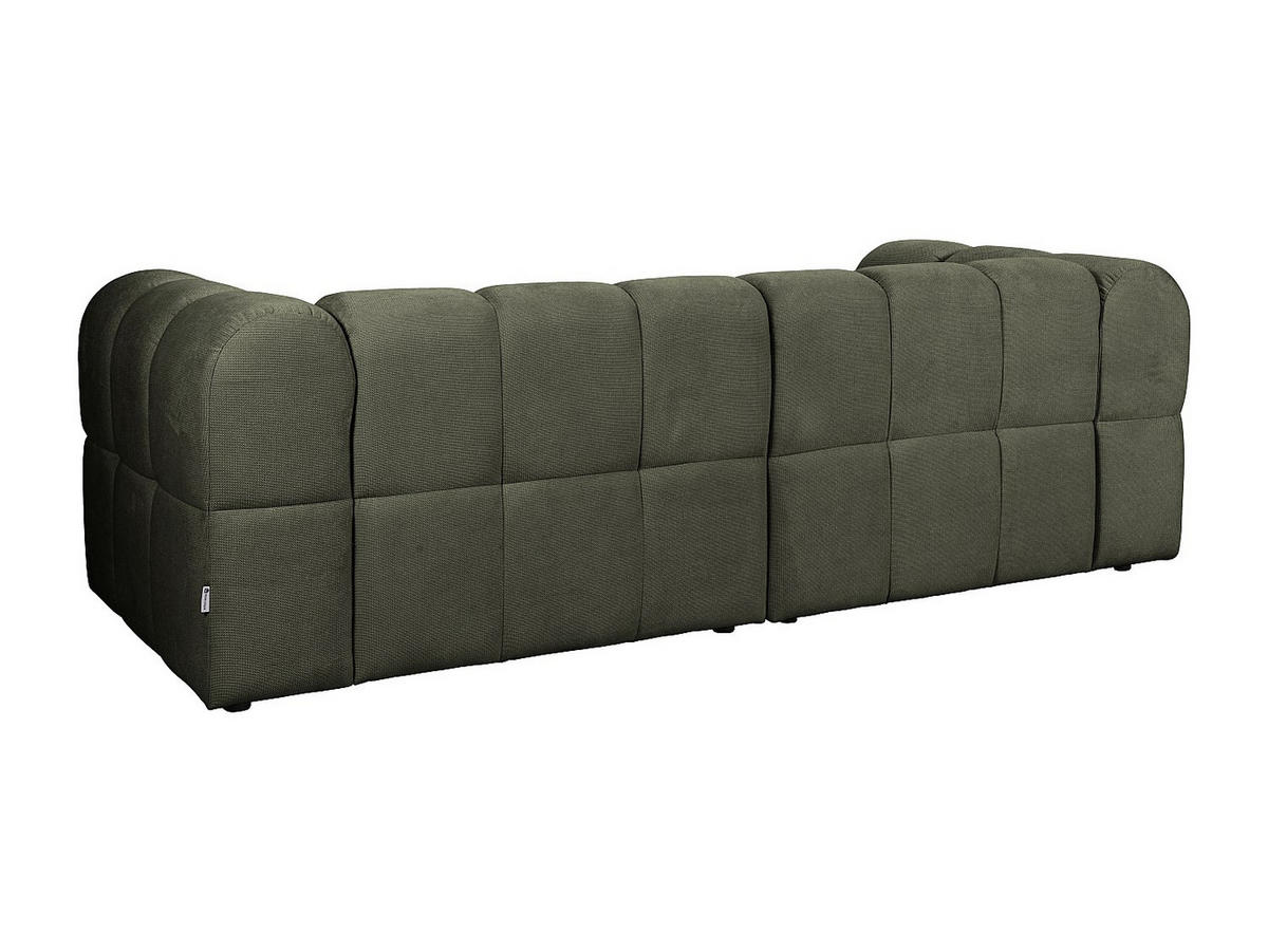 SOFA - 3 Personen - stoff - khaki Rimalo - Schlammfarben, Textil (244/75/102cm) - Vente-Unique
