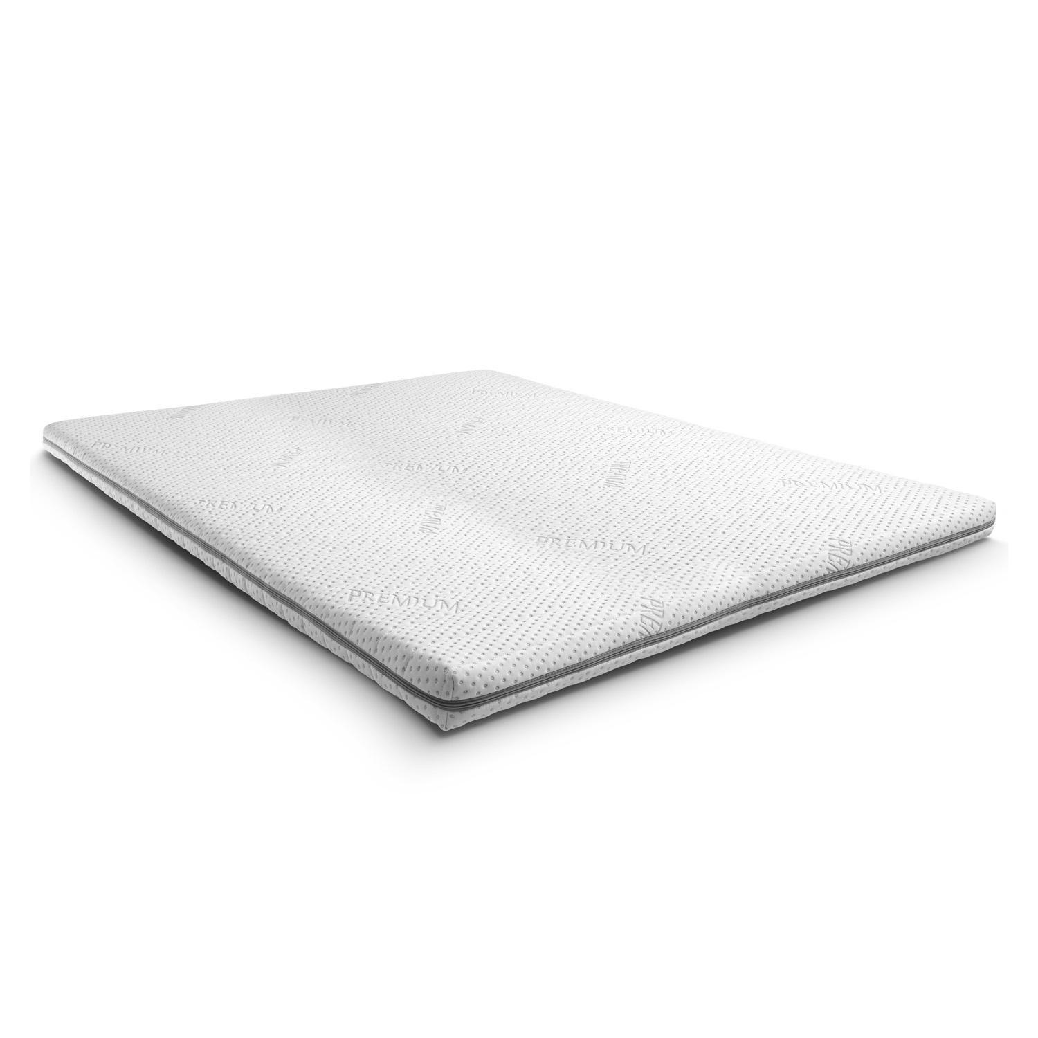 TOPPER Premium 160x200 cm - Weiß, Textil (160/200cm) - Supportho