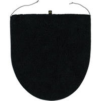 WC-DECKELBEZUG PRESTIGE SCHWARZ - 15 - Schwarz, Textil (45/50cm) - Rhomtuft