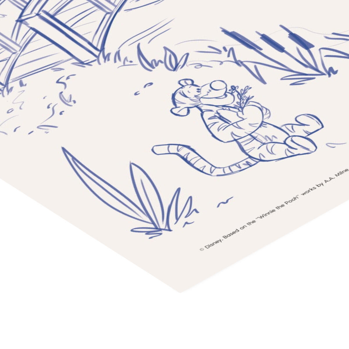 POSTER Disney - Hundred Acre Peaceful Day - Beige, Papier (30/40/0.1cm) - Poster&Frame