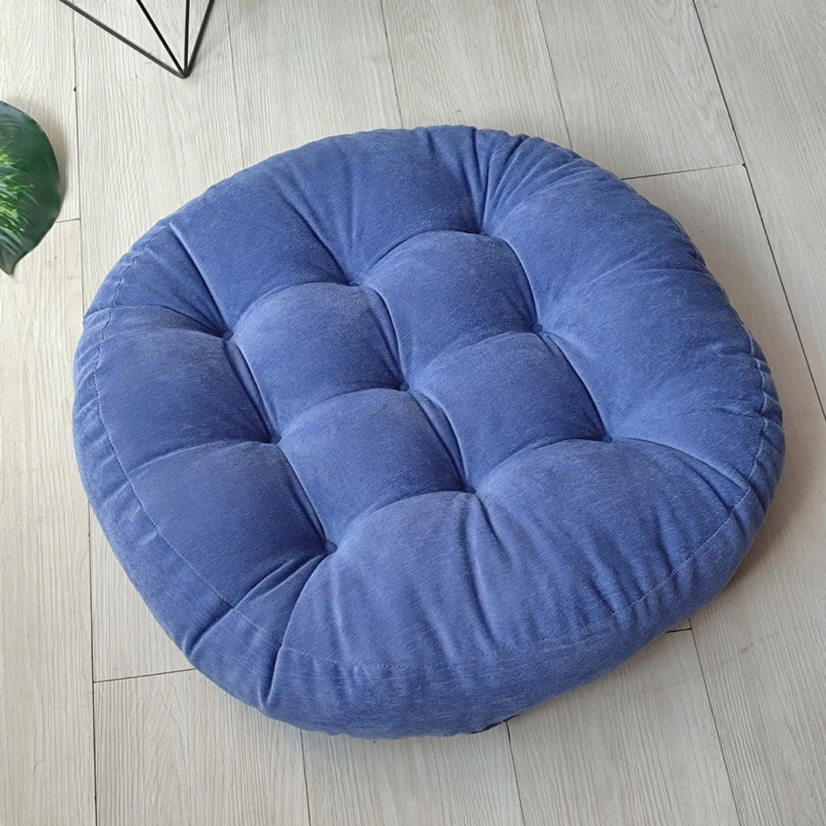 GARTENHOCKERAUFLAGE 55/55 cm - Blau, Textil (55/55cm) - Authentics
