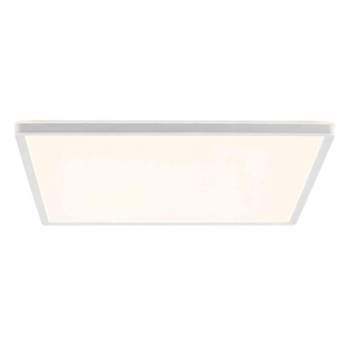 LED DECKENLEUCHTE Lumaro Weiß 42/42/2,9 cm - Weiß, Kunststoff (42/42/2.9cm) - Brilliant