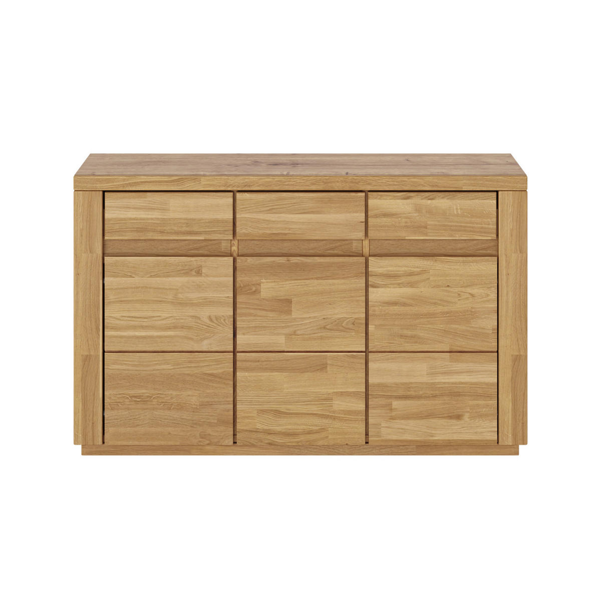 KOMMODE Skagen - Eichefarben, Holz (35/80/127cm) - kiki design
