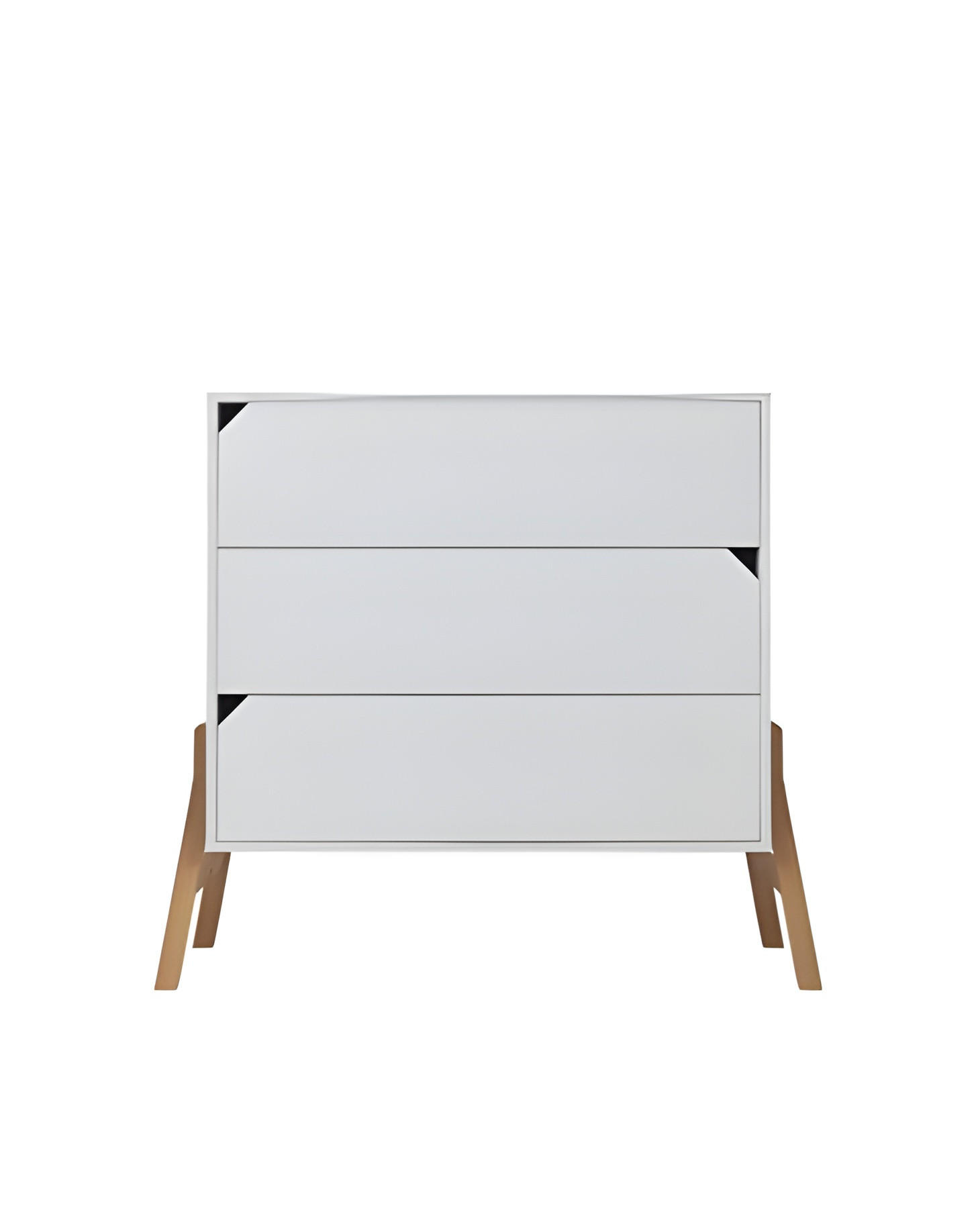 RAUMHIRSCH FURNITURE DĚTSKÁ KOMODA Lotta – rustikální elegance a funkčnost Bílá