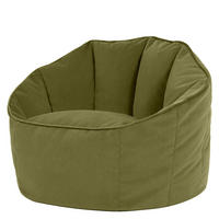 SITZSACK-SESSEL Sirena - Olivgrün, Textil (77/64/74cm) - icon
