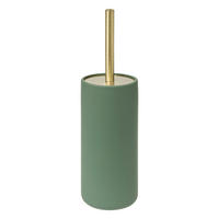 TOILETTENBÜRSTE Duo, WC Bürste, Polyresin, Grün - Grün, Kunststoff (10.1/35.7/10.1cm) - 5five Simply Smart