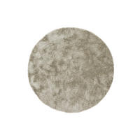 HOCHFLORTEPPICH Stein Roma 120/120 cm - Taupe, Kunststoff/Textil (120/120cm) - Atticgo