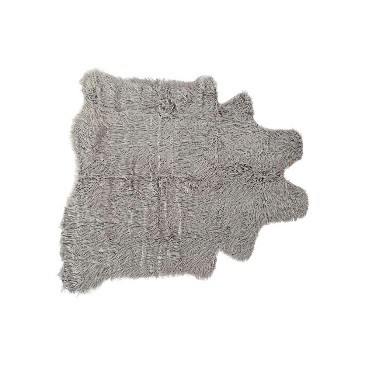 TEPPICH Grau (160 x 150 x 2 cm) - Grau, Kunststoff (160/150cm) - DKD Home Decor
