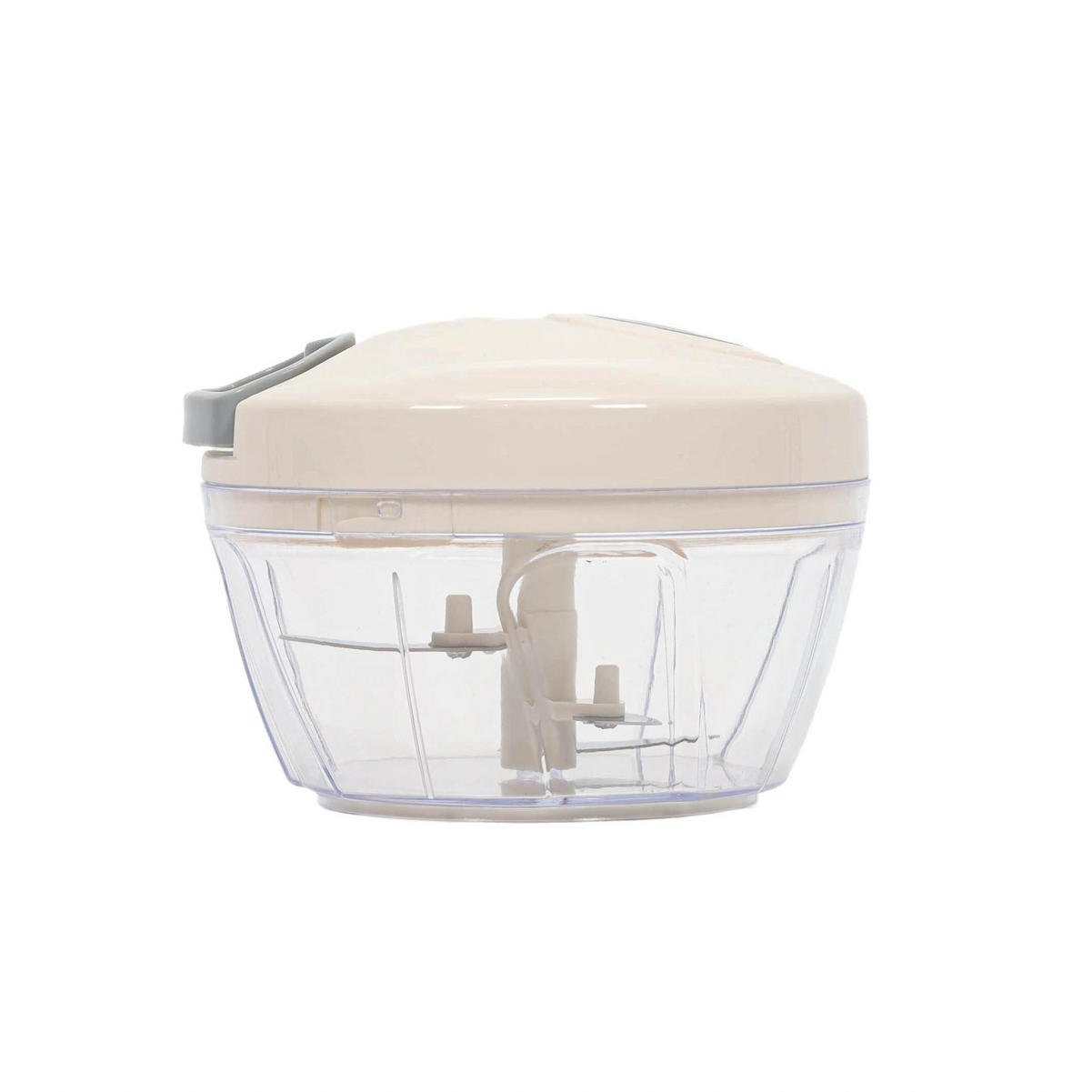 GEMÜSE- UND OBSTSCHNEIDEMASCHINE manuell 13/9 cm - Creme, Kunststoff - Excellent Houseware