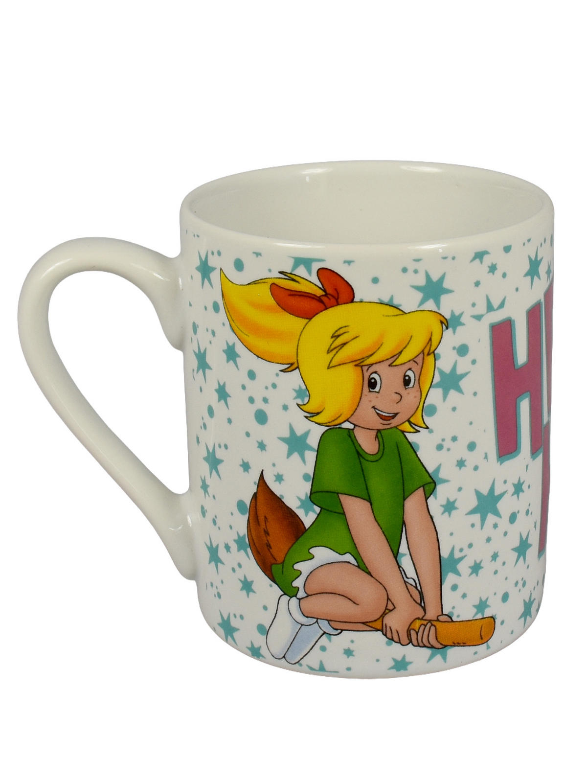FRÜHSTÜCKSSET Bibi Blocksberg Hex Hex Rosa 3-teilig - Rosa, Keramik (23.8/11.2/23.3cm) - United Labels
